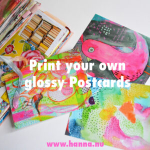 Print your own Moo Postcards, get 20 % off your first order via iHanna