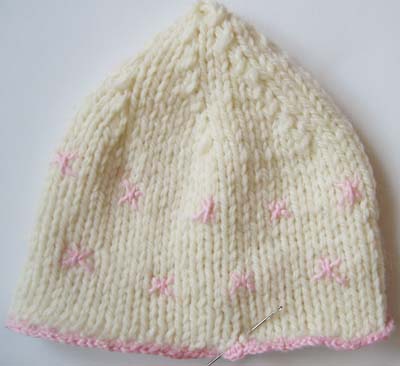 Cute baby colored cap for a grown up girl (me)