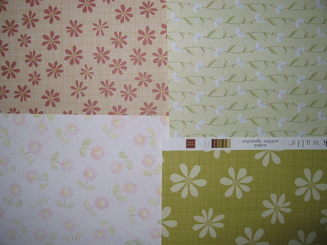 New green Scrapbook papers (Photo by  Hanna Andersson)