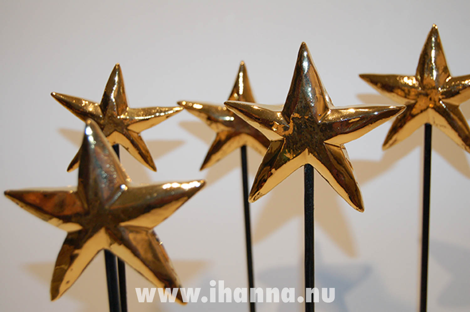 The Classic Christmas and Advent Stars on sticks for decoration (Photo copyright Hanna Andersson)