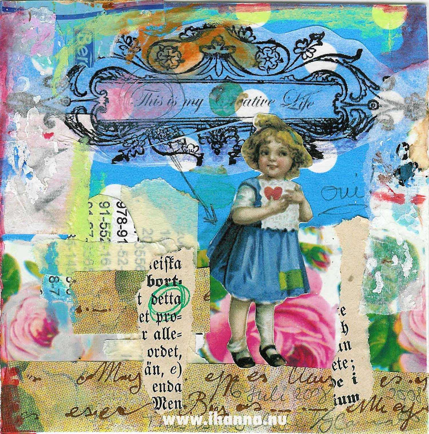 Daily Art Card by iHanna This is my Creative Life 6/7 2008 (Copyright Hanna Andersson)