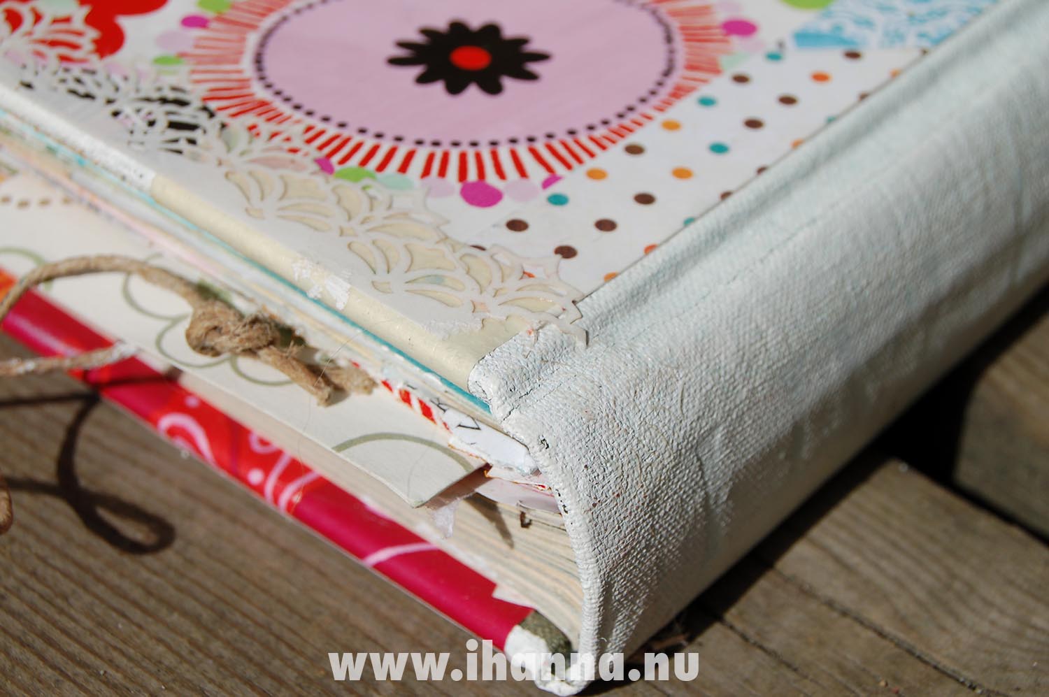 The Crowabout Journal Cover by iHanna (altered book art journal) (Copyright Hanna Andersson)