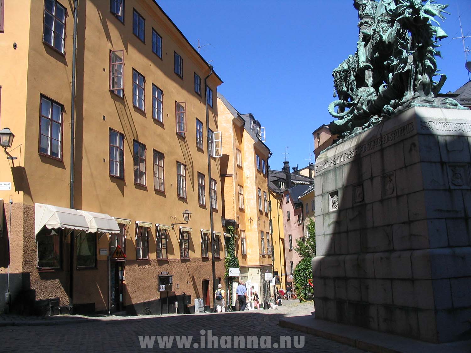 Old town in Stockholm is Gamla stan, by iHanna (Photo copyright Hanna Andersson)