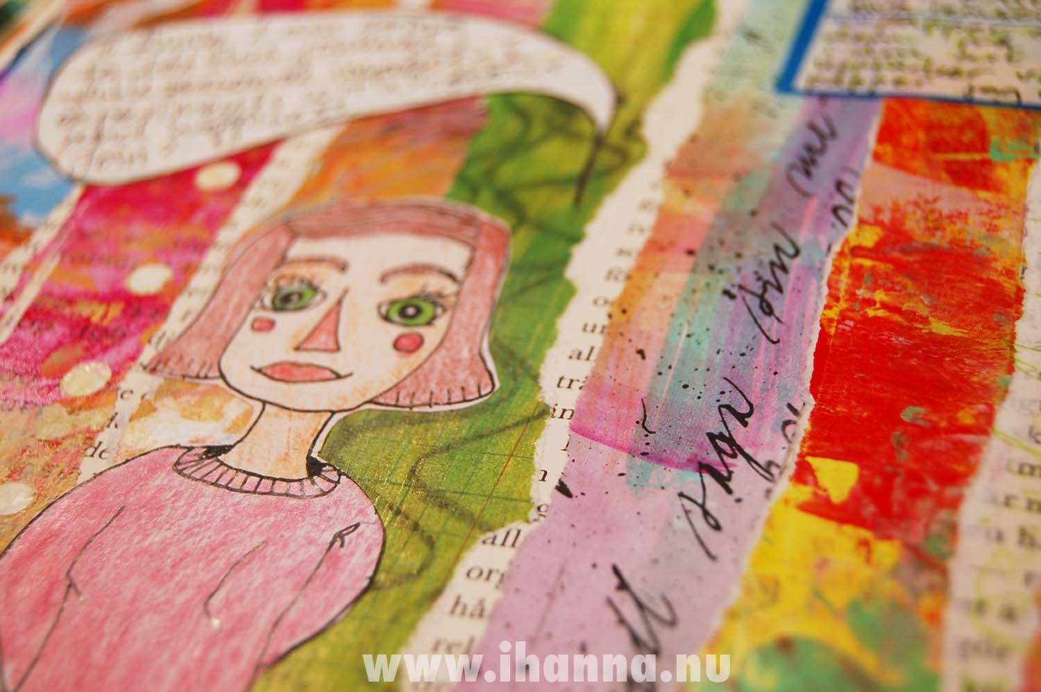 Strip Ease: doodle and speech bubble by iHanna (Copyright Hanna Andersson)