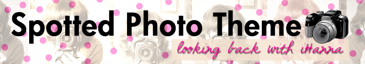 Header for Spotted Photo Theme looking back into your photo archive with iHanna (Photo copyright Hanna Andersson)