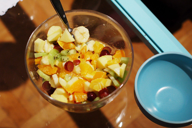 Fruit salad dessert (Photo Copyright Hanna Andersson)