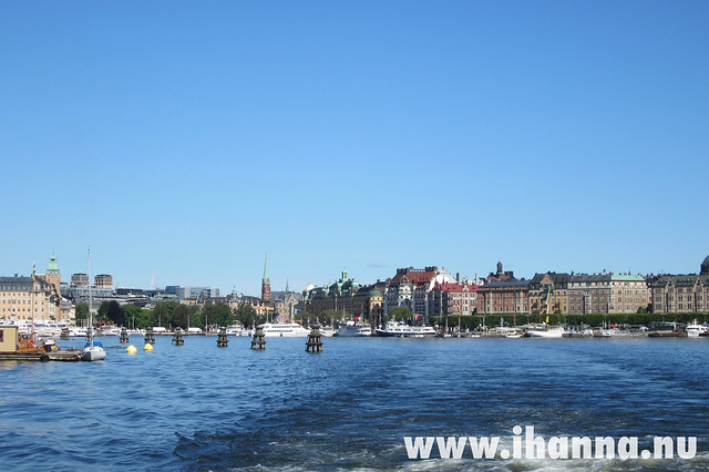 Stockholm City from the waterfront - photo by iHanna