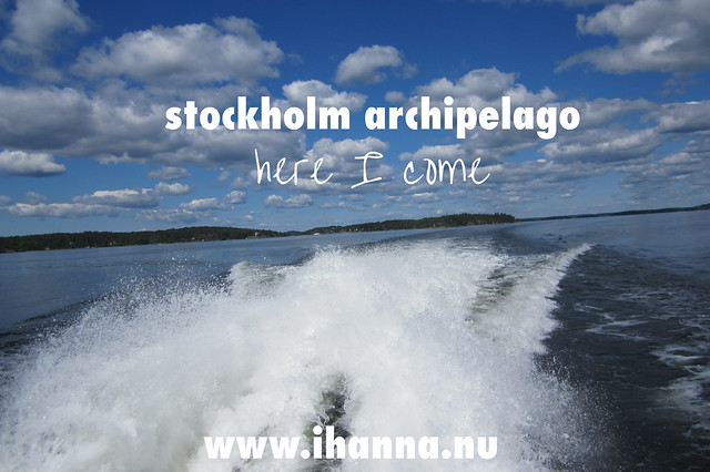 Heading out to the Stockholm archipelago here I come (Photo copyright Hanna Andersson)