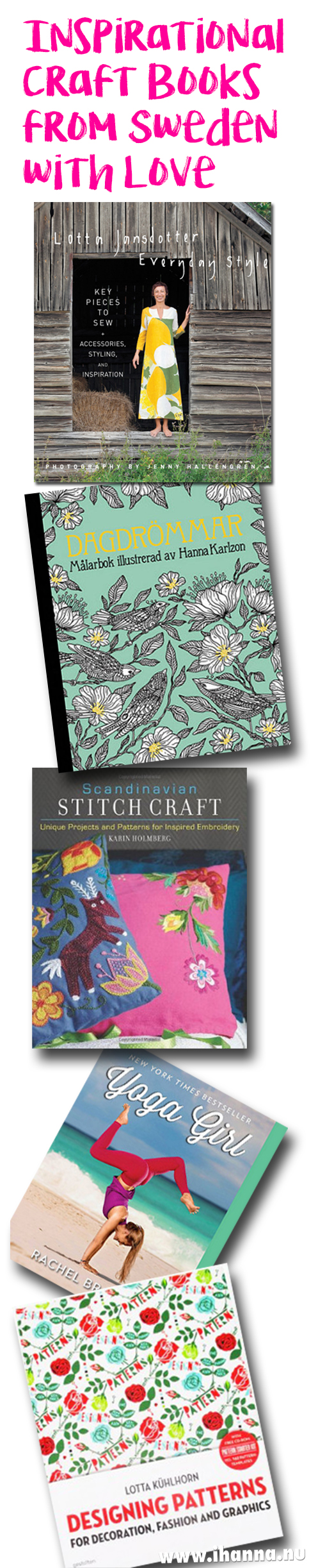 Inspirational Swedish Craft Books to check out ASAP