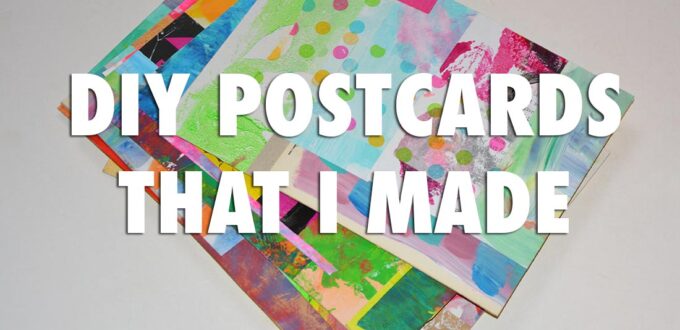 Collage Postcard Pile | Video of all things Postal