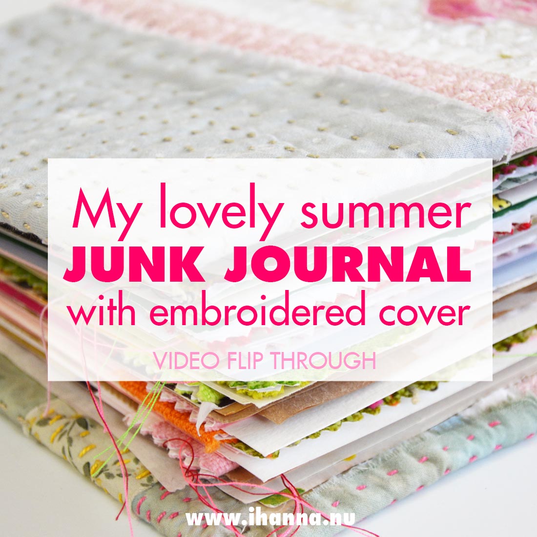 Journaling for Embroidery