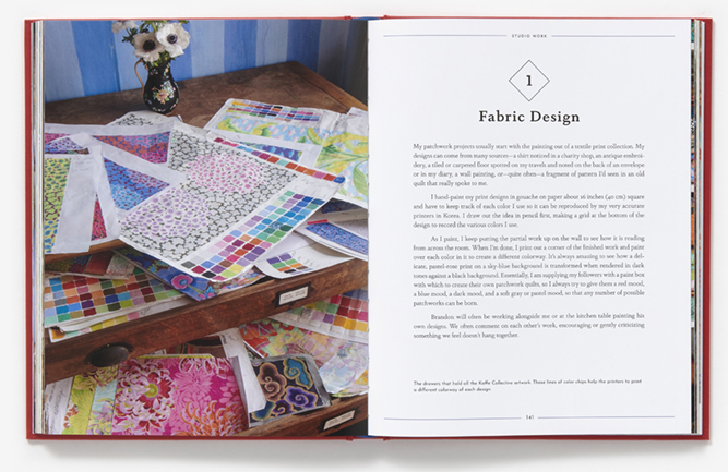 Book-review  Kaffe Fassett in the Studio: Behind the Scenes with