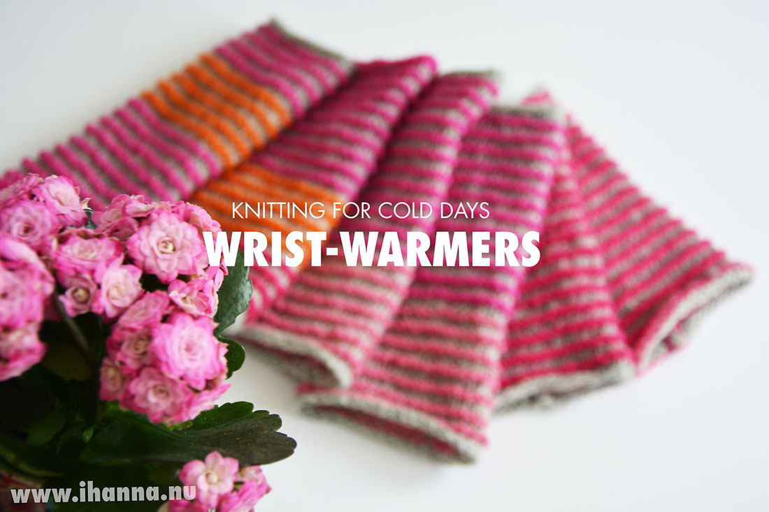 Knitted Wrist-warmers by iHanna