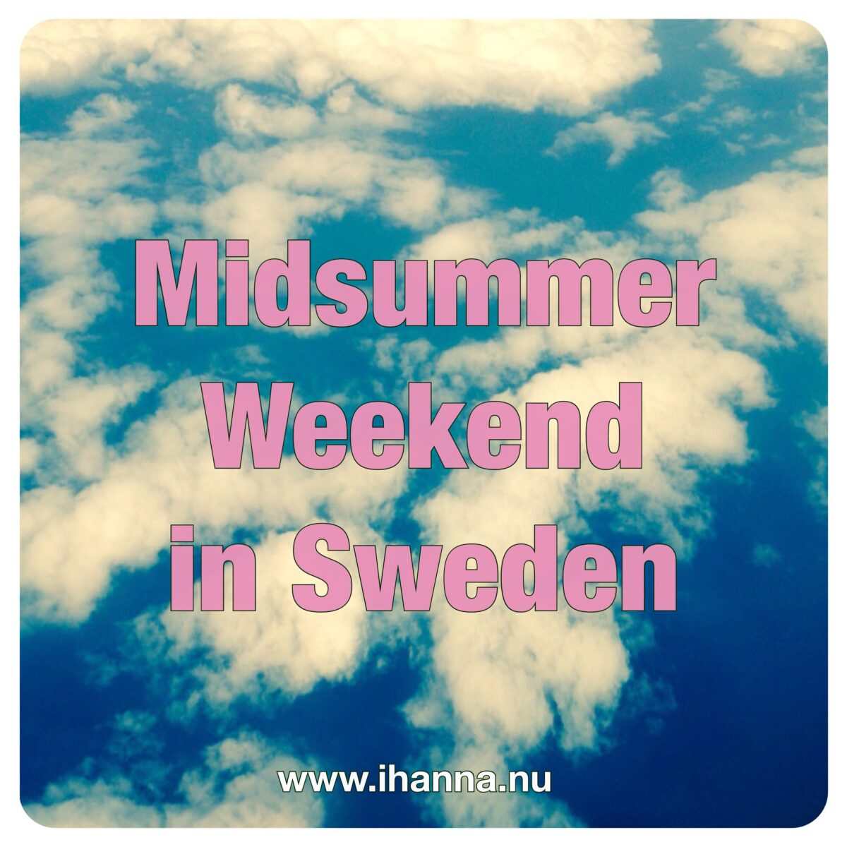 Midsummer weekend in Sweden photos by Hanna Andersson #midsommar