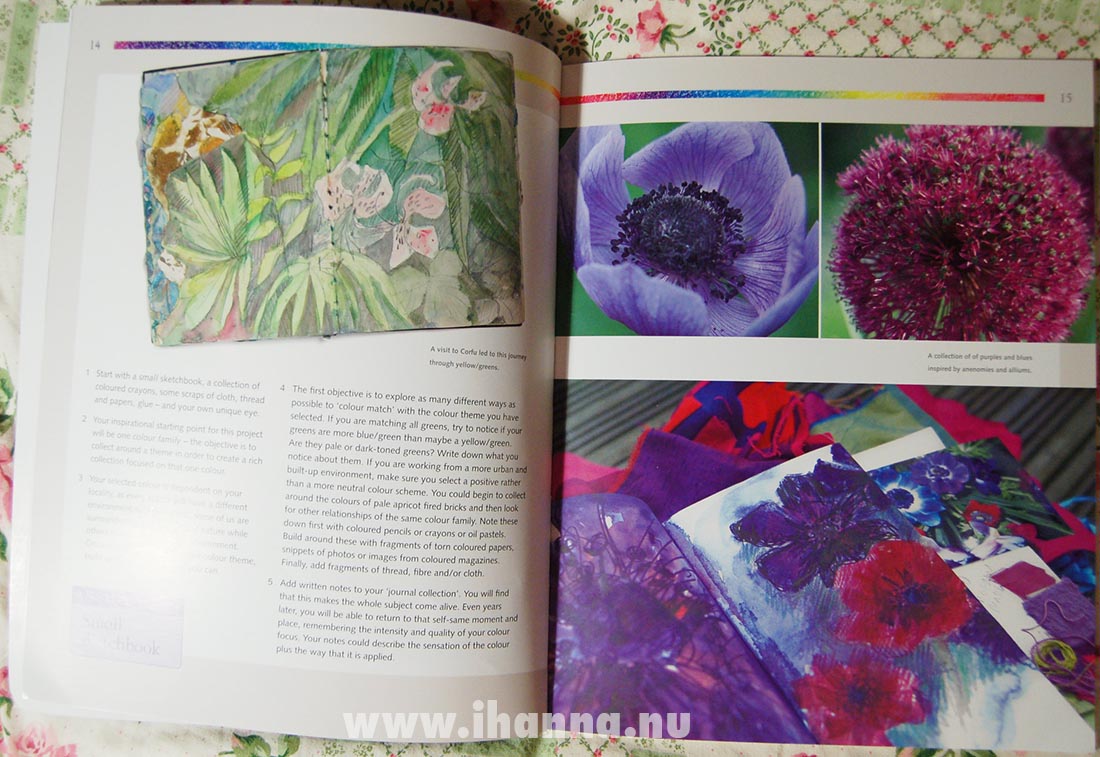 Spread from Exploring Colour (Photo by iHanna - Hanna Andersson)