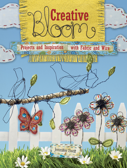 Creative bloom fabric and wire projects