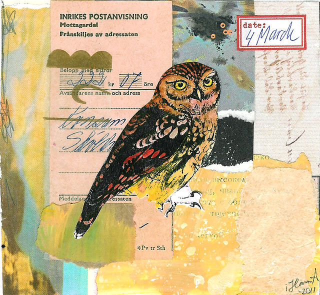 Collage March Ow" by iHanna. Sold.