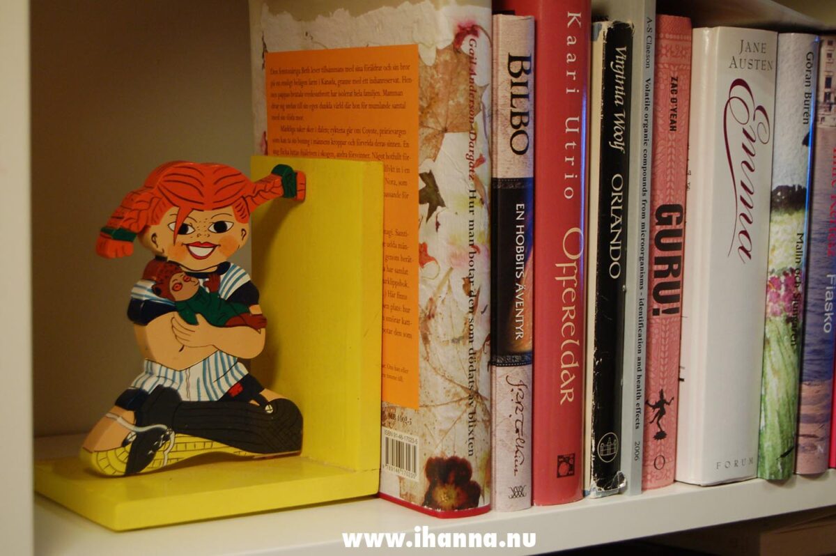 Pippi Långstrump book end 