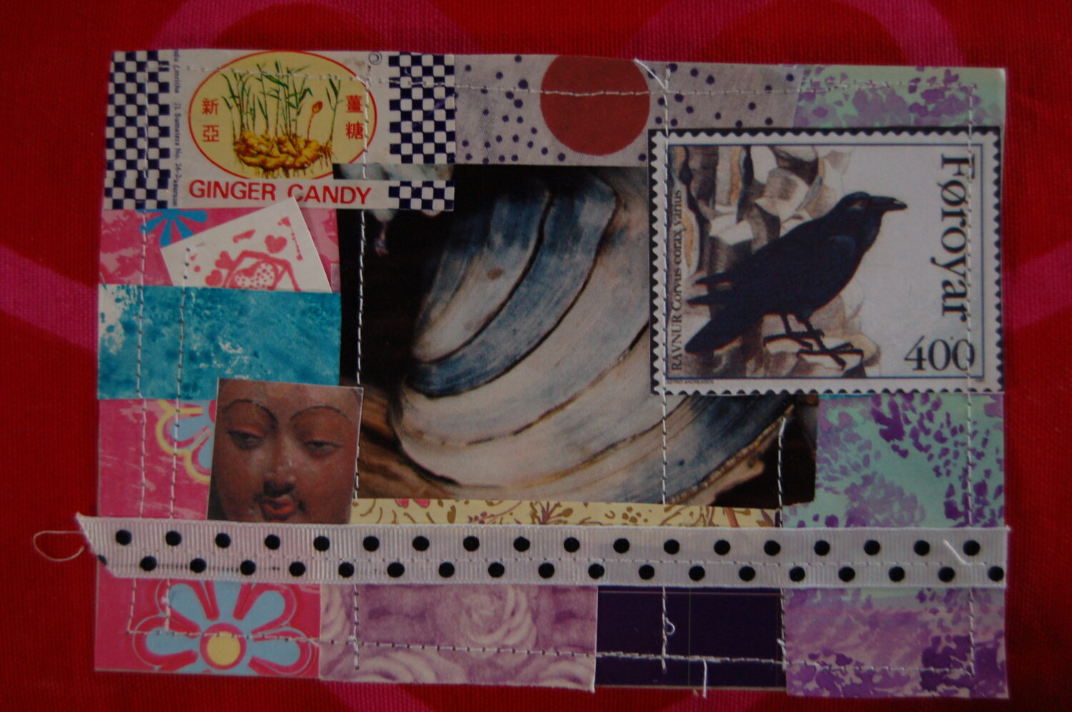 Mail Art Postcard by Åshild in Norway (Photo by Hanna Andersson)