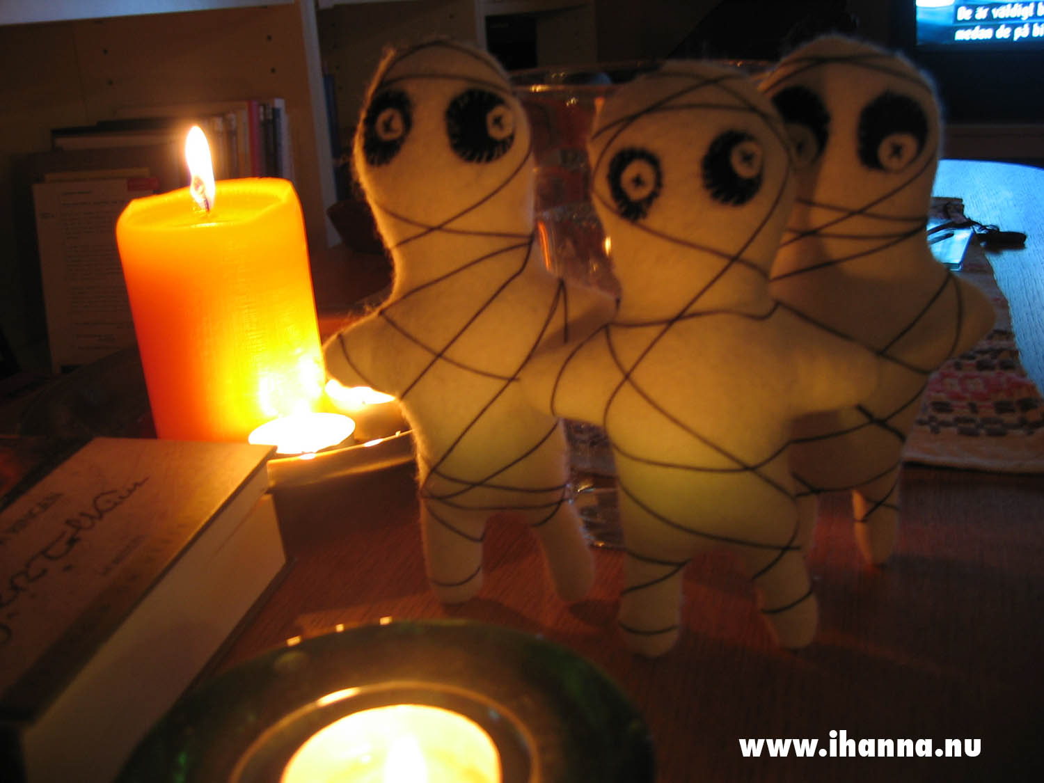 Three Mummy Musketeers designed and sewn by iHanna (Copyright Hanna Andersson)