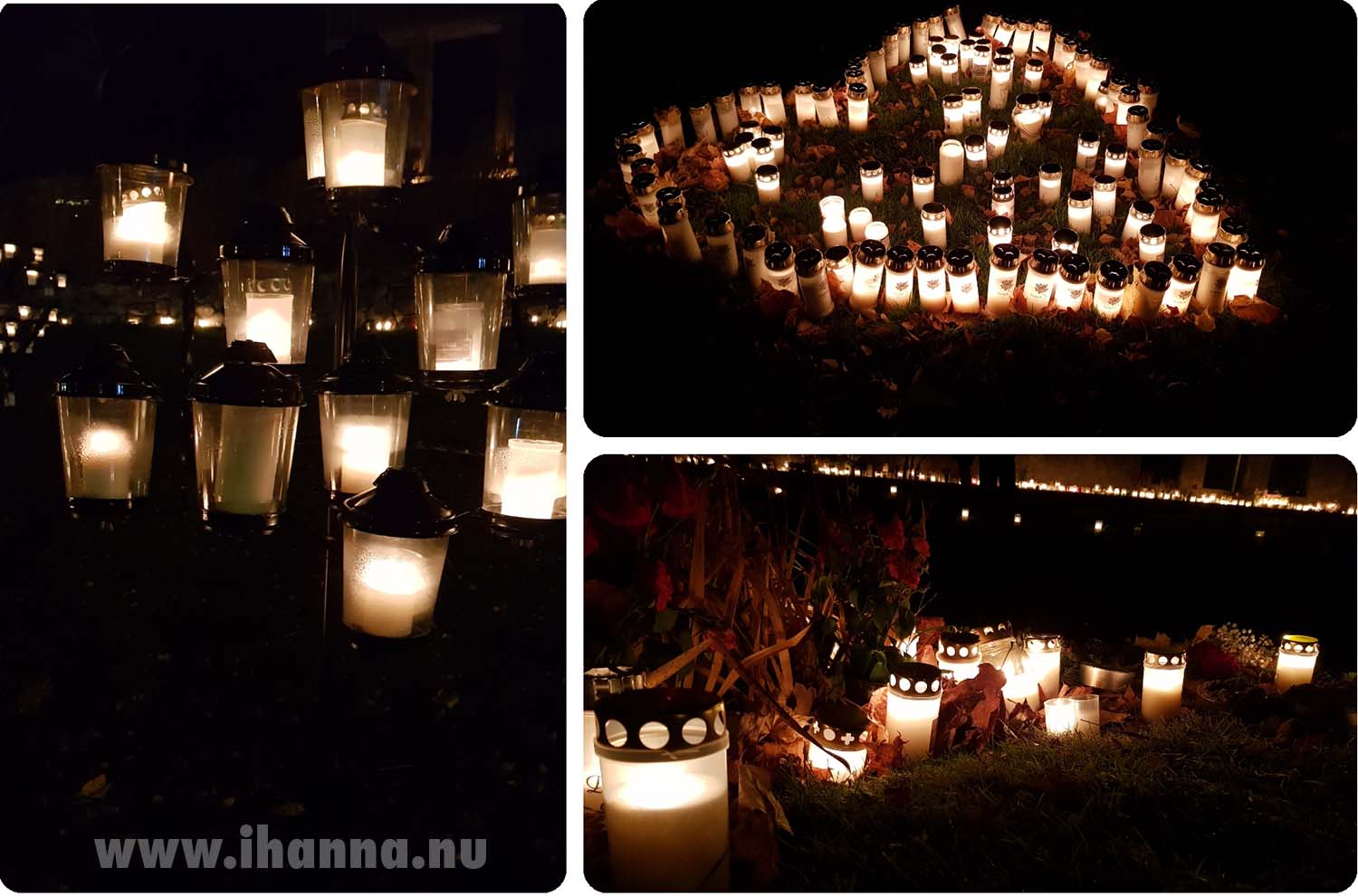 Alla Helgons Dag 2 of November 2024 all saints day at the cemetery (Photo Hanna Andersson)